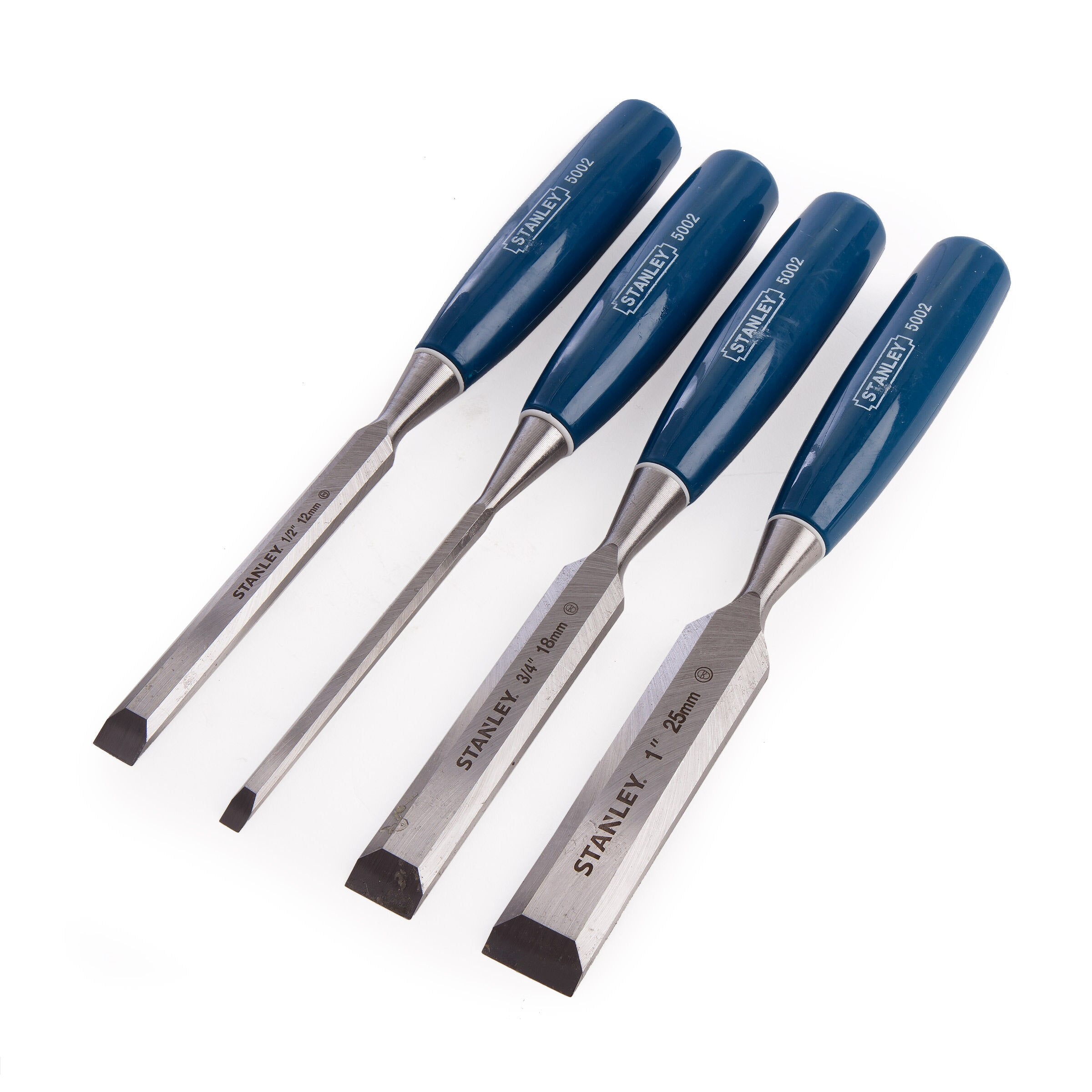 Stanley 0-16-130 5002 Series Wood Chisel Set (4 Piece)
