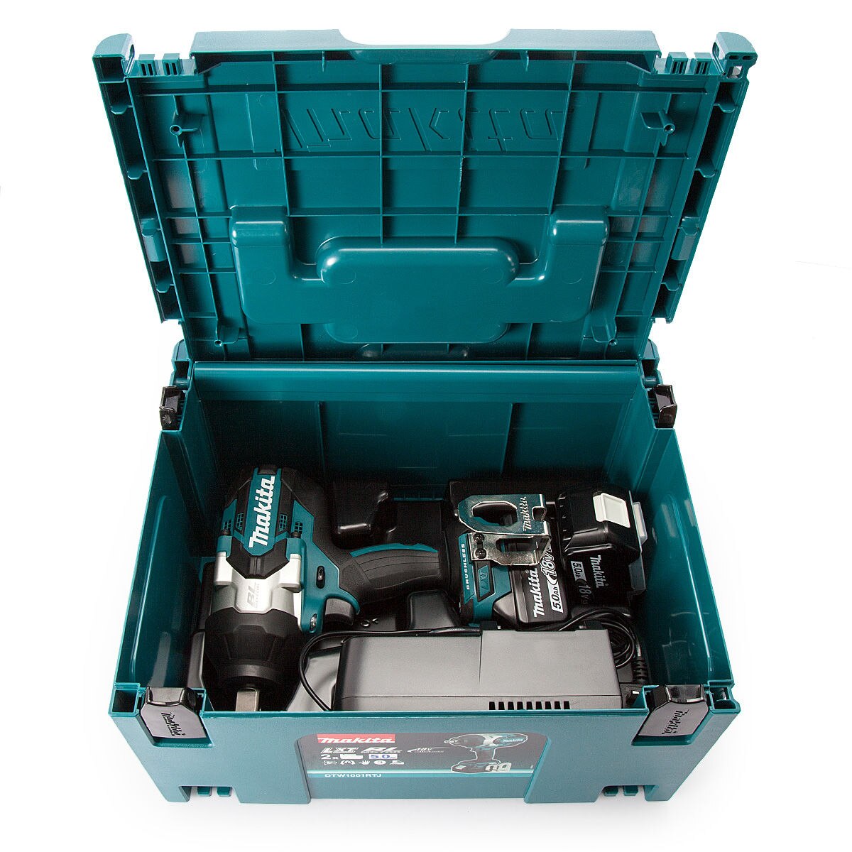 Makita DTW1001RTJ LXT 18V Brushless Impact Wrench 3/4" Drive (2 5.0Ah Batteries)