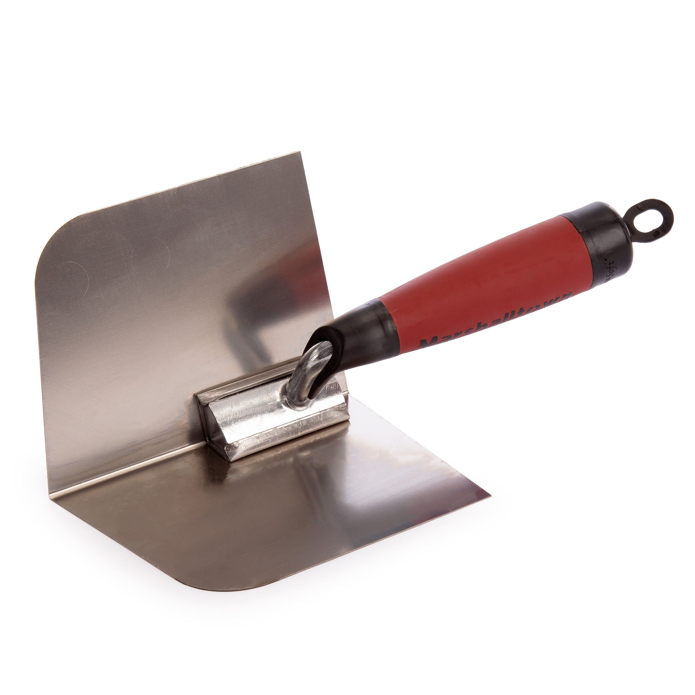 Marshalltown M23RD Thin Coat Rounded Corner Trowel with Durasoft Handle 4 x 5"