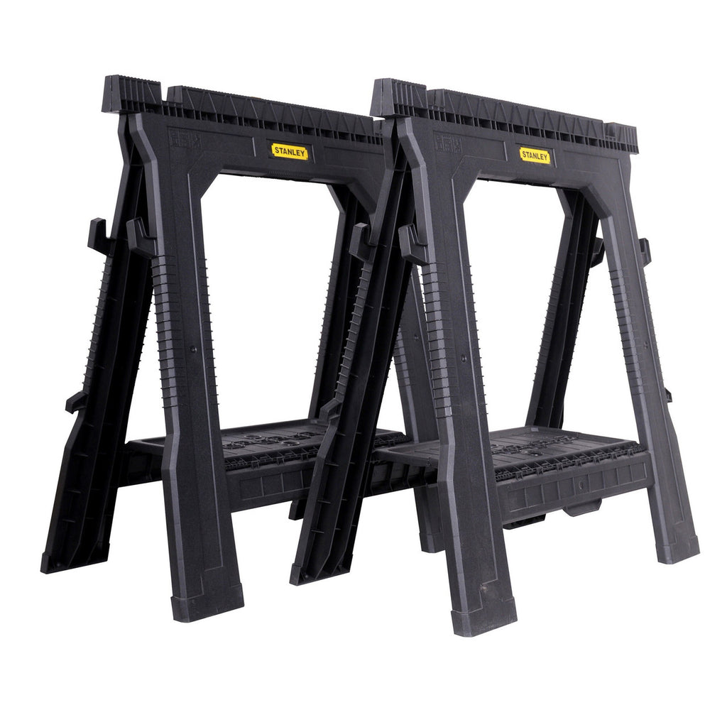 Stanley STST1-70713 Folding Sawhorse (Twin Pack)