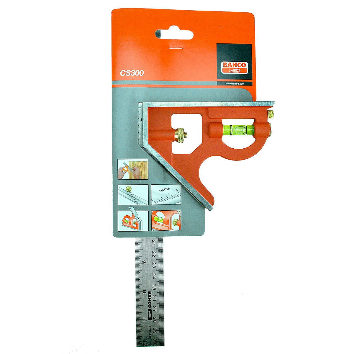 Bahco CS300 Sliding Combination Square 300mm/12"