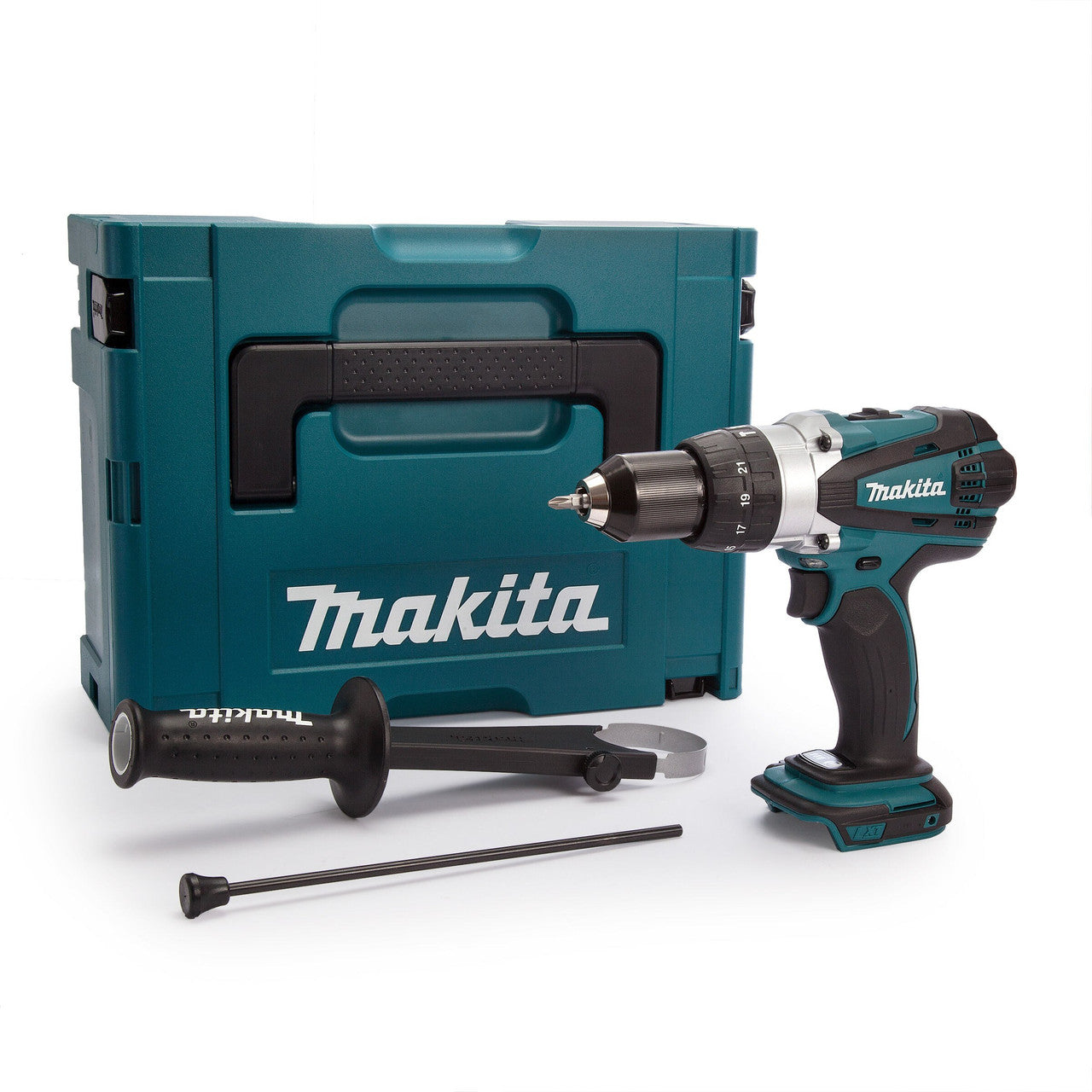 Makita DHP458ZJ LXT 18V Combi Drill in Makpac Case (Body Only)
