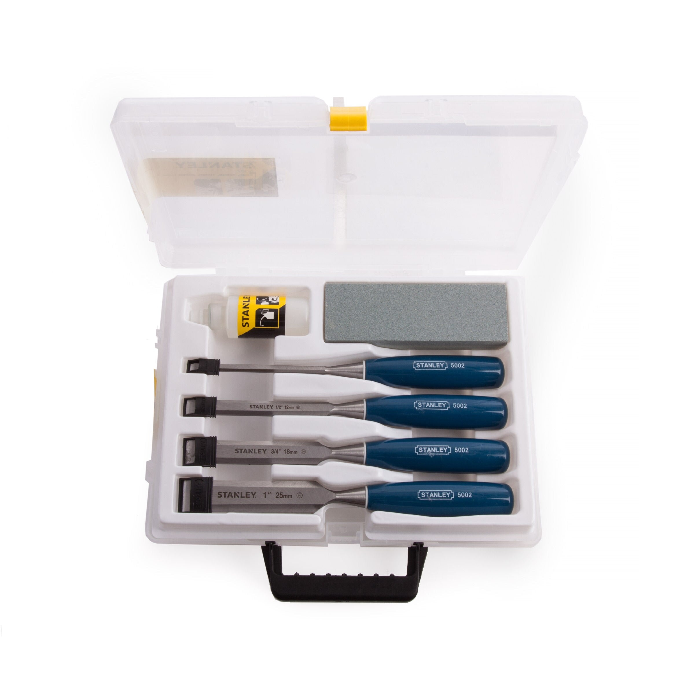 Stanley 0-16-130 5002 Series Wood Chisel Set (4 Piece)