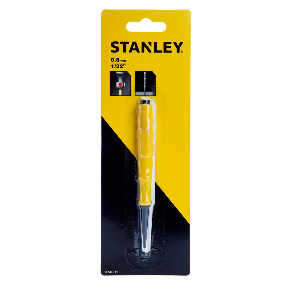 Stanley 0-58-911 Dynagrip Nail Punch 0.8mm