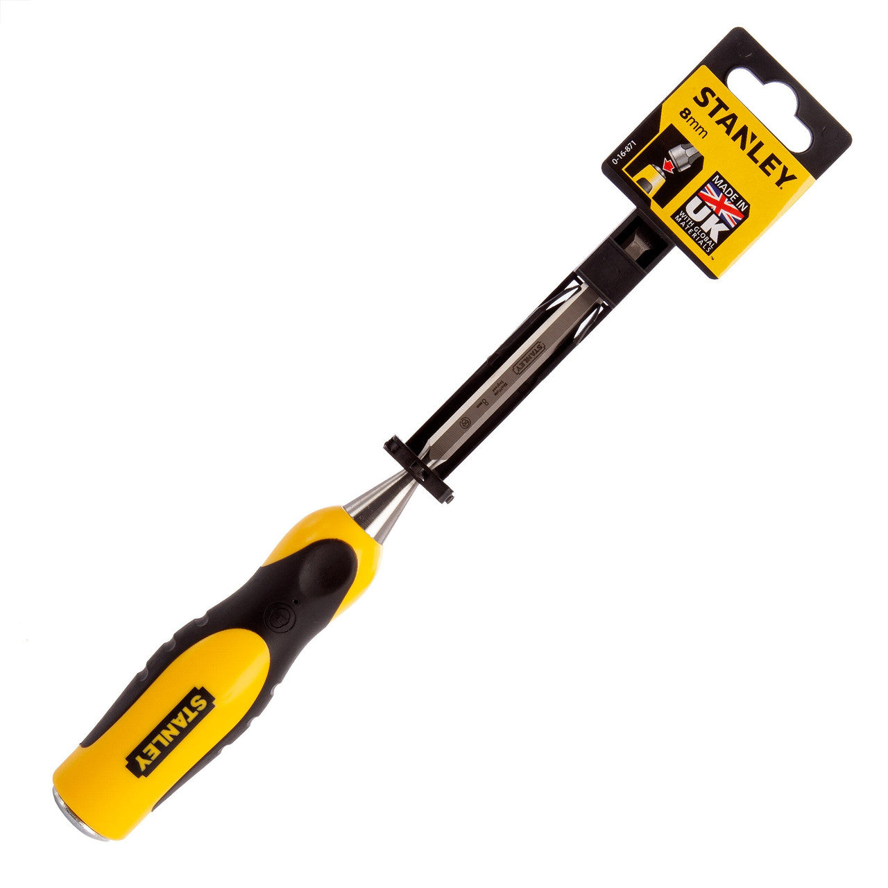 Stanley 0-16-871 Dynagrip Bevel Edge Chisel 8mm