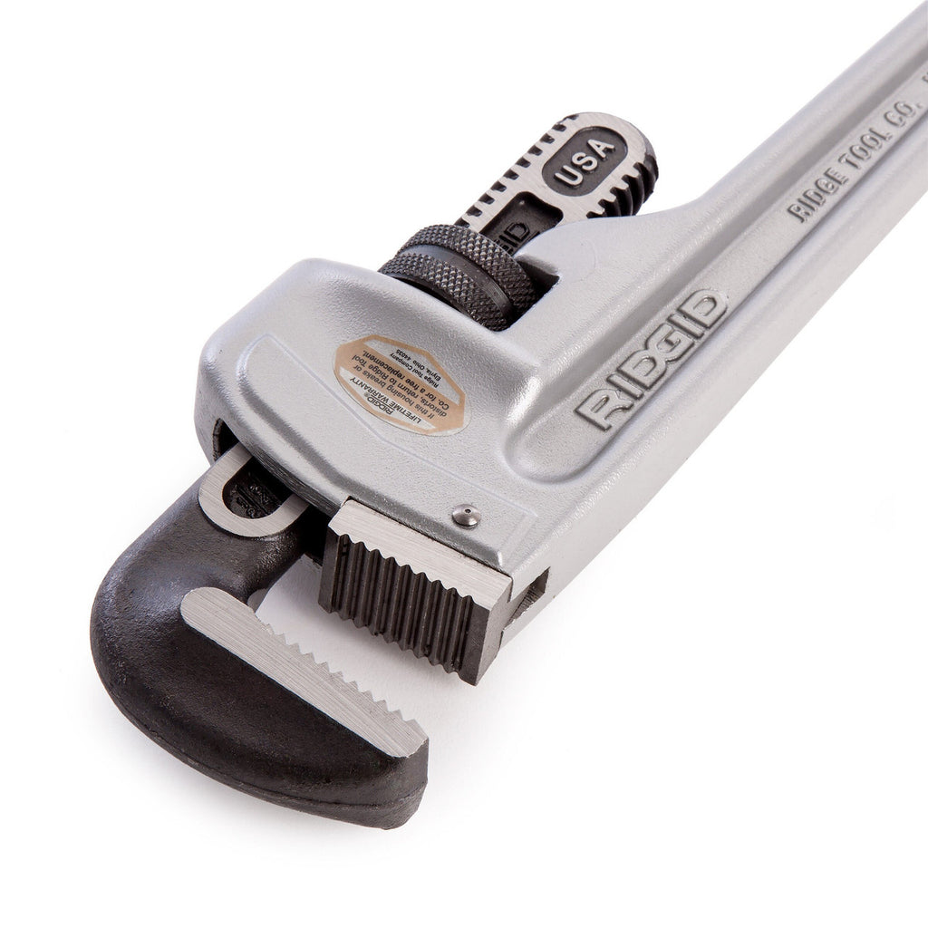 Ridgid Model 818 Aluminium Straight Pipe Wrench 18" / 450mm