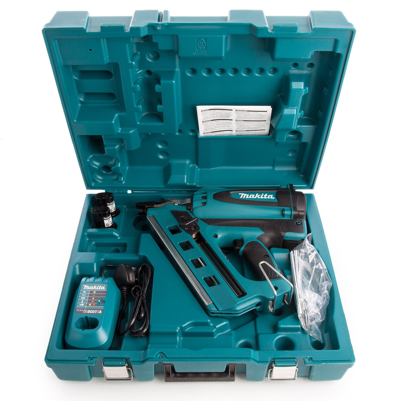 Makita GN900SE 7.2V First Fix Gas Nailer (2 x 1.5Ah Batteries)