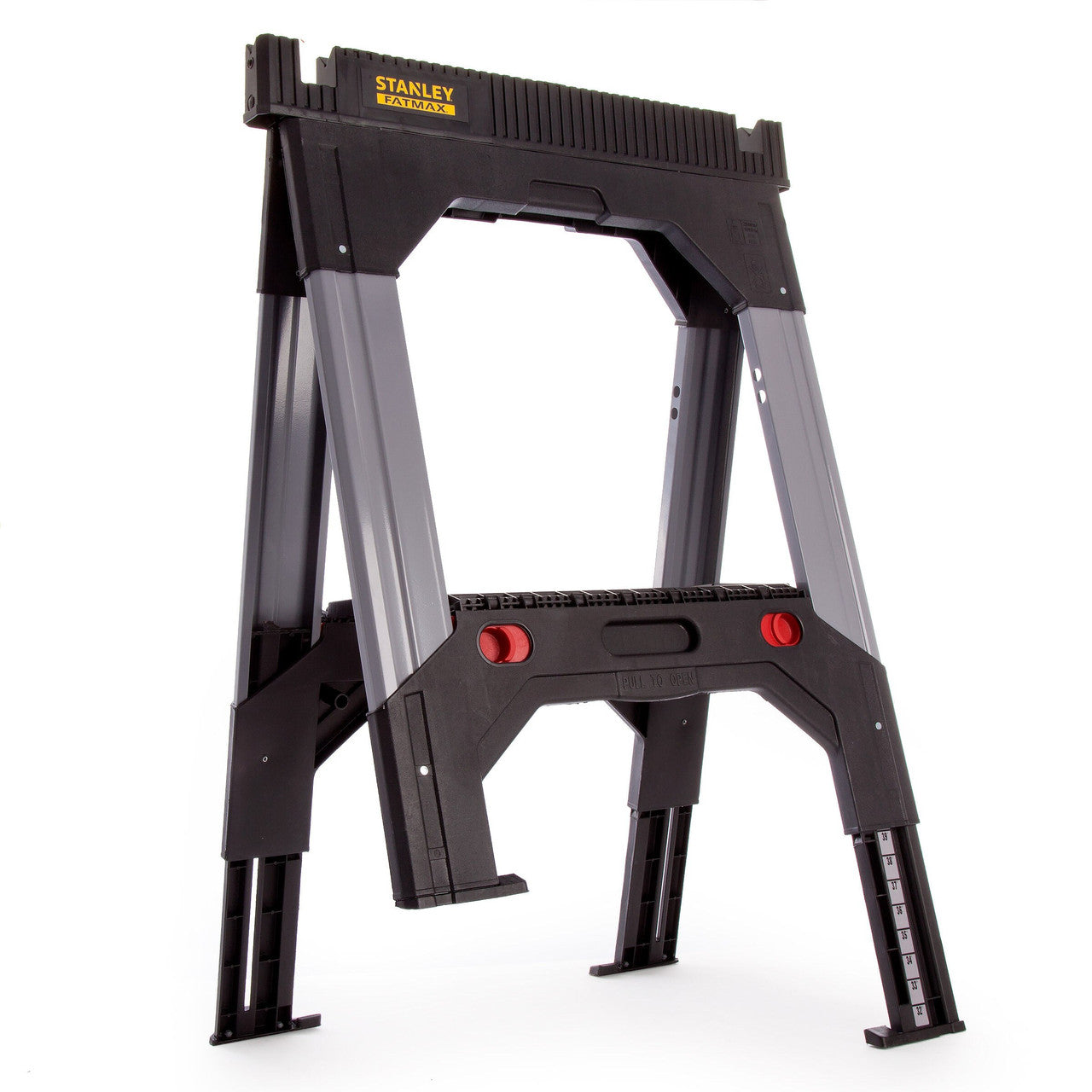 Stanley 1-92-980 FatMax Aluminium Adjustable Telescopic Sawhorse (Twin Pack)