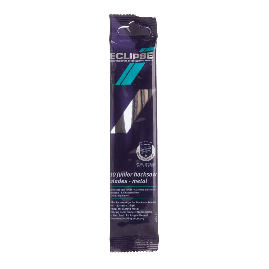 Eclipse MBIT 71-132R Junior Hacksaw Blade 32TPI (Pack of 10)