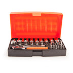 Bahco SL25L Metric Socket and Mechanical Set 1/4in Dynamic Drive (37 Piece)