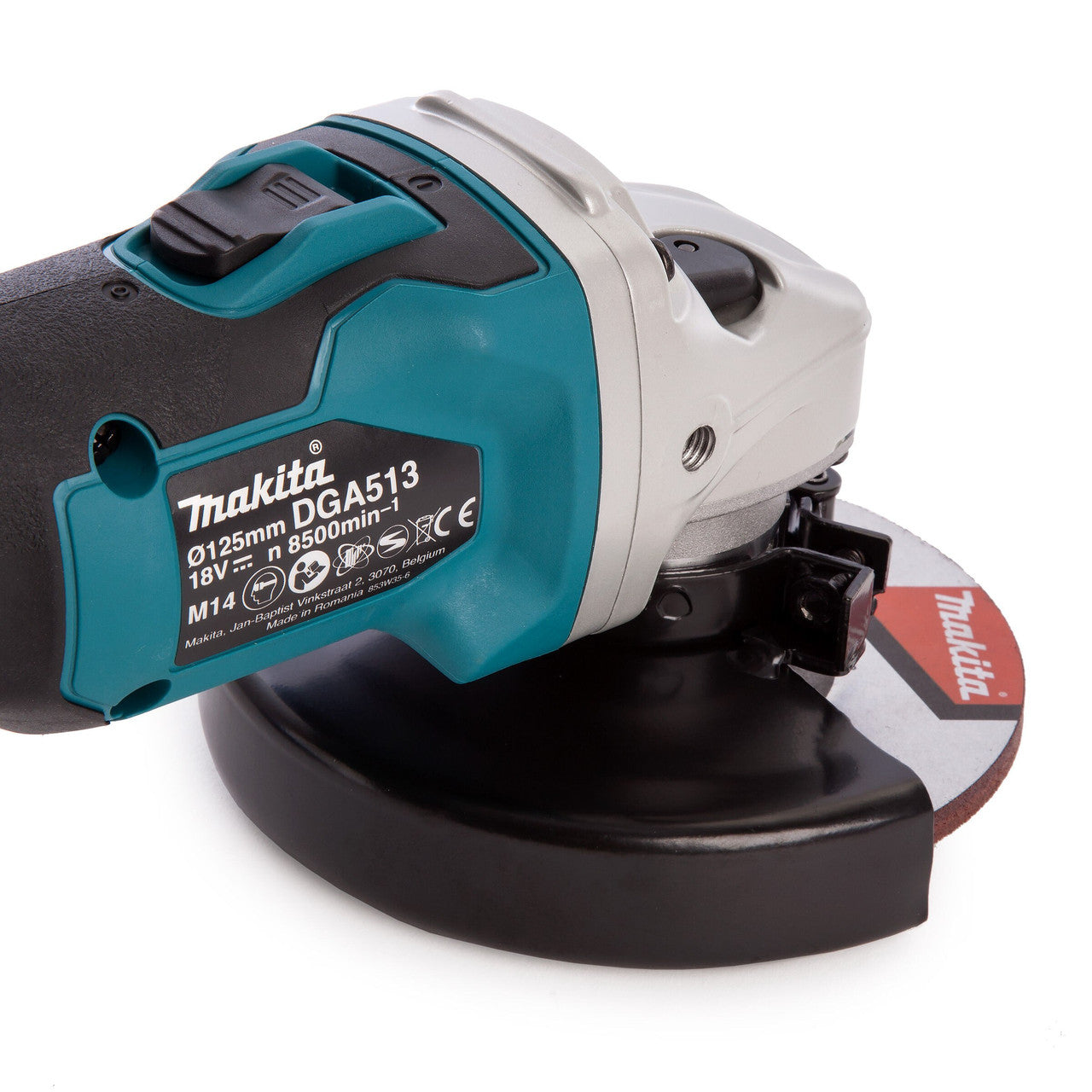 Makita DGA513Z LXT 18V Angle Grinder 125mm (Body Only)