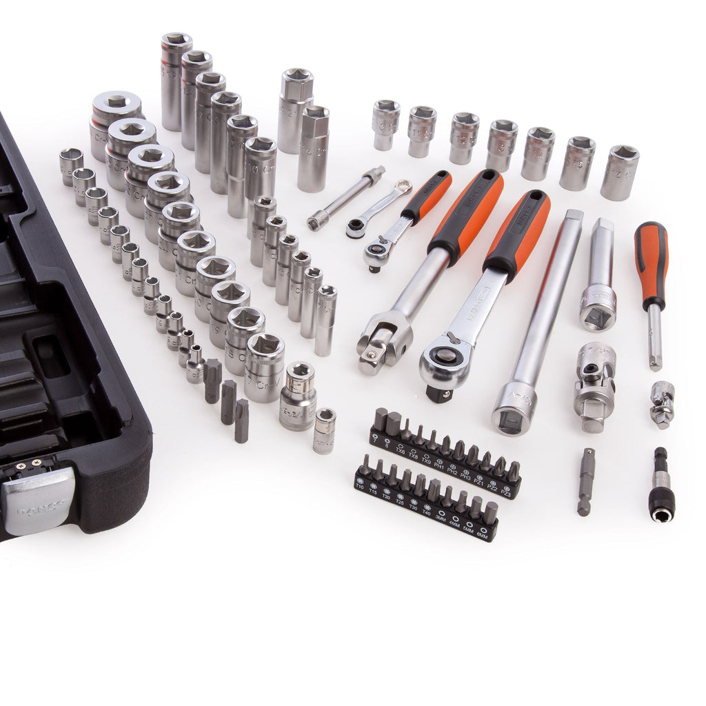 Bahco S103 Metric Socket and Mechanical Set 1/4 and 1/2in Dynamic Drive (103 Piece)