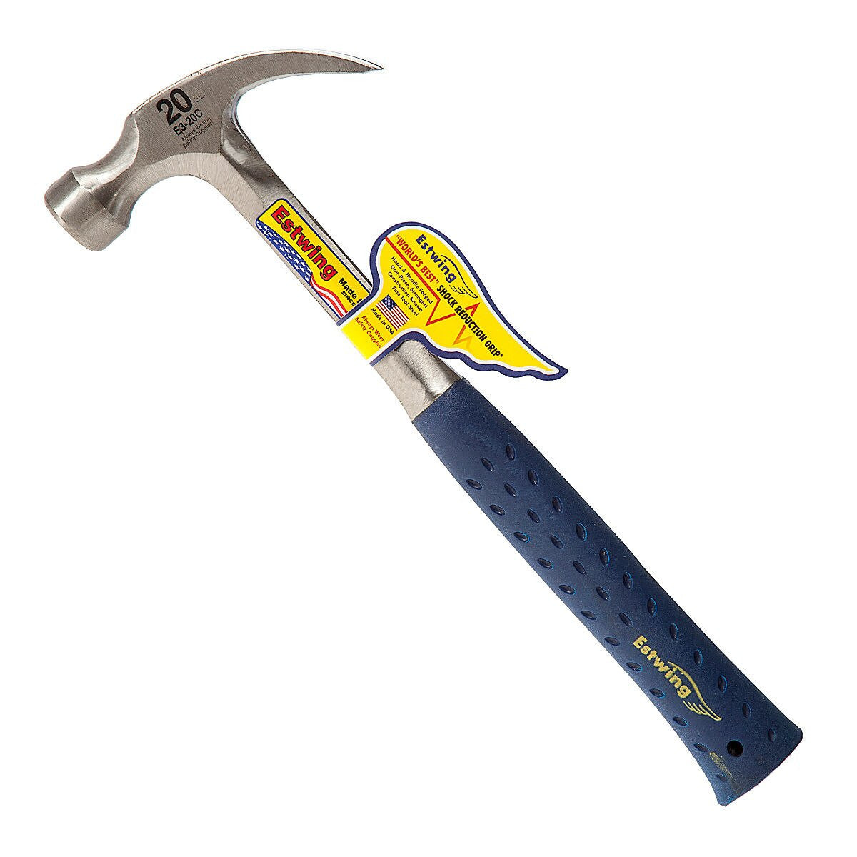 Estwing E3-20C Curved Claw Hammer 20oz