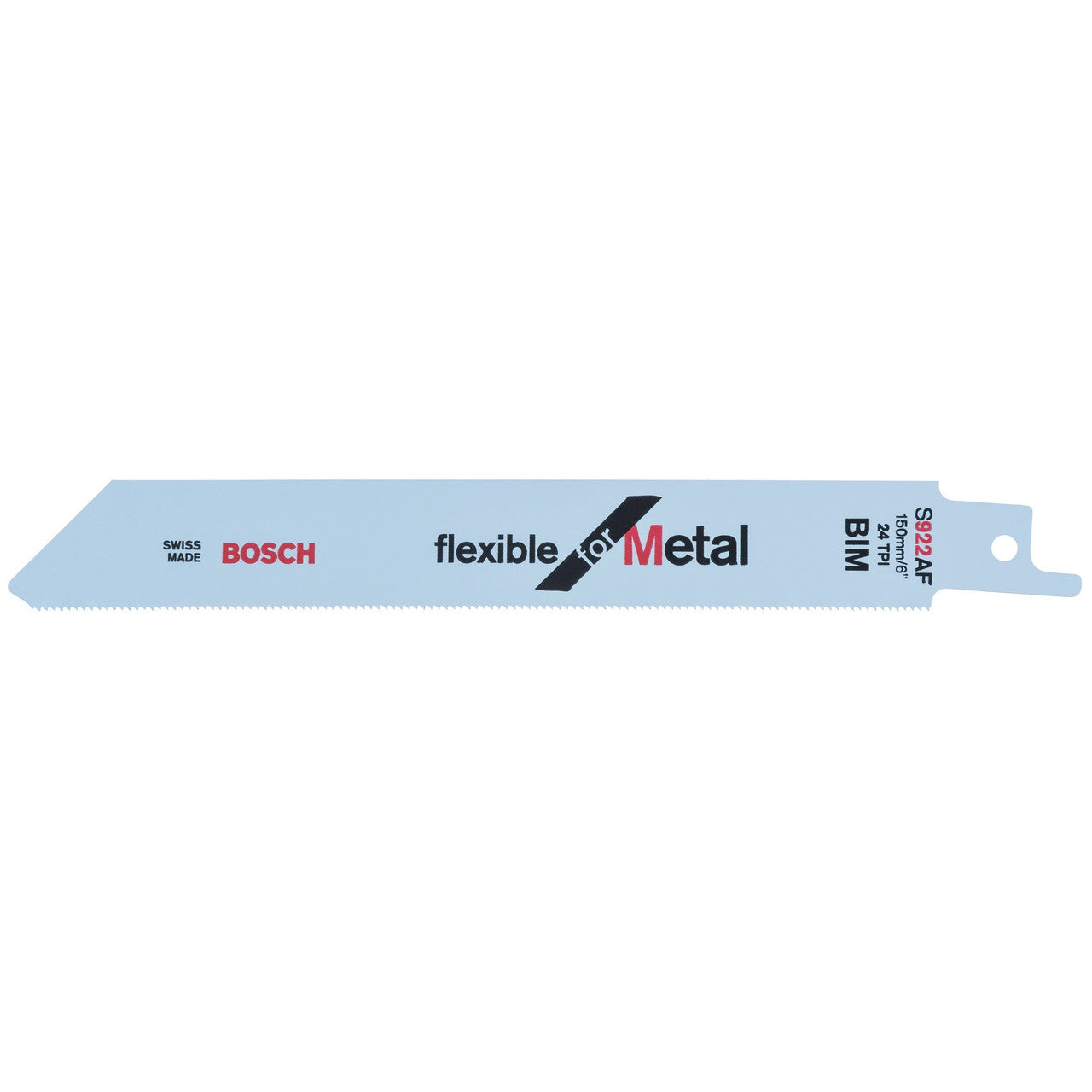 Bosch S922AF Flexible Reciprocating Saw Blade for Metal 150mm (Pack of 5)