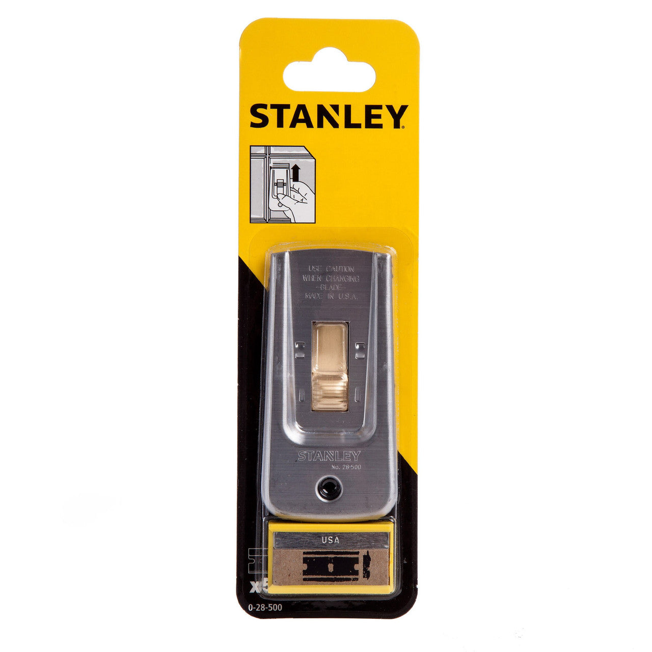 Stanley 0-28-500 Heavy-Duty Scraper with 5 Blades
