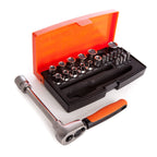 Bahco SL25 1/4" Drive Socket & Bit Set 4-13mm (25 Piece)