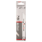 Bosch S922HF Flexible Reciprocating Saw Blade for Wood & Metal 150mm (Pack of 5)
