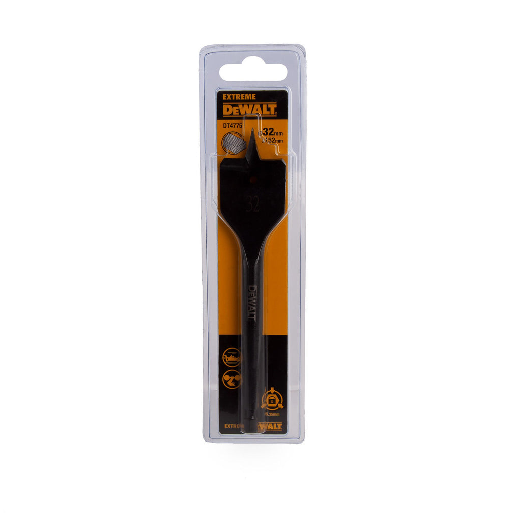 Dewalt DT4775 EXTREME Impact Flat Drill Bit for Wood 32 x 152mm