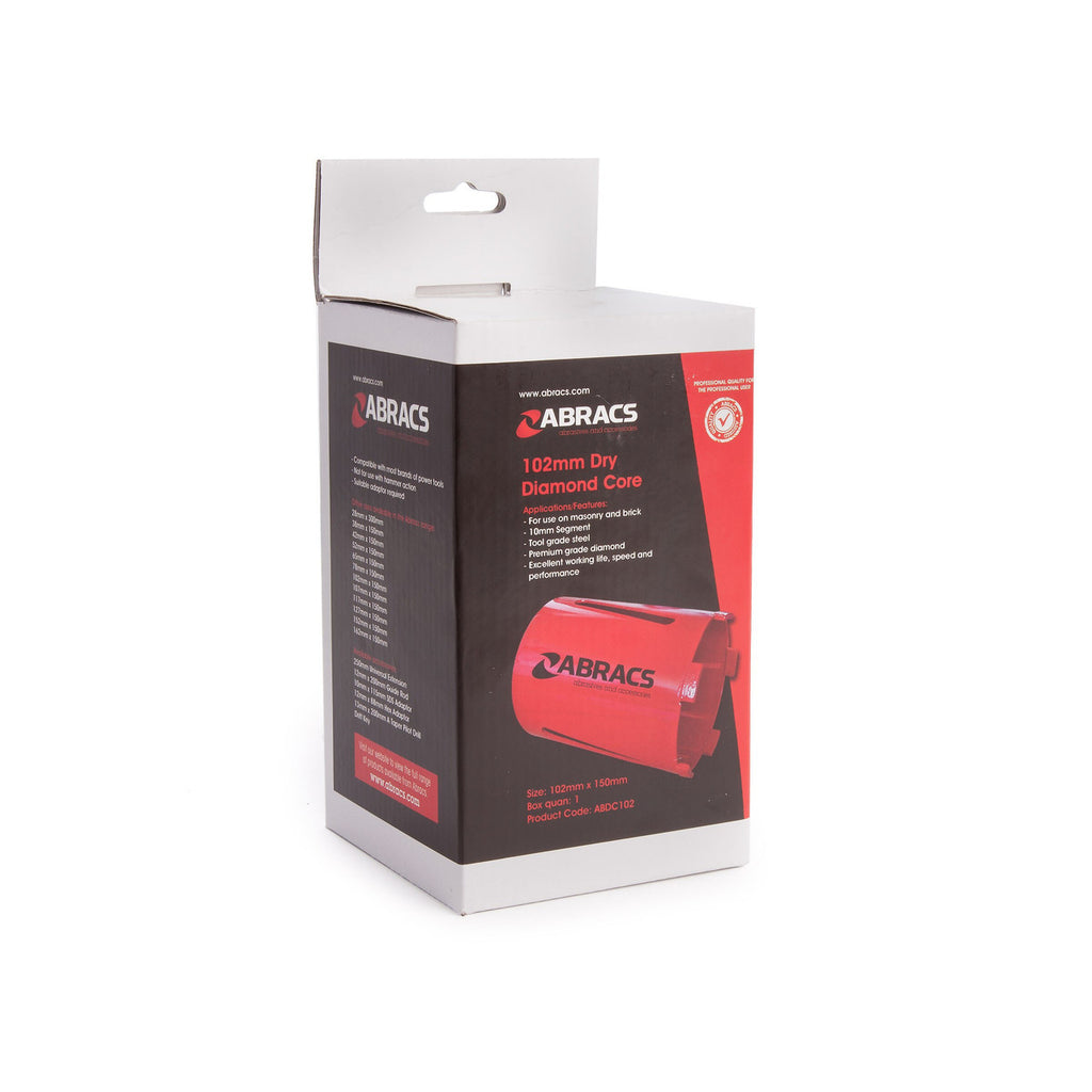Abracs ABDC102 Dry Diamond Core 102mm