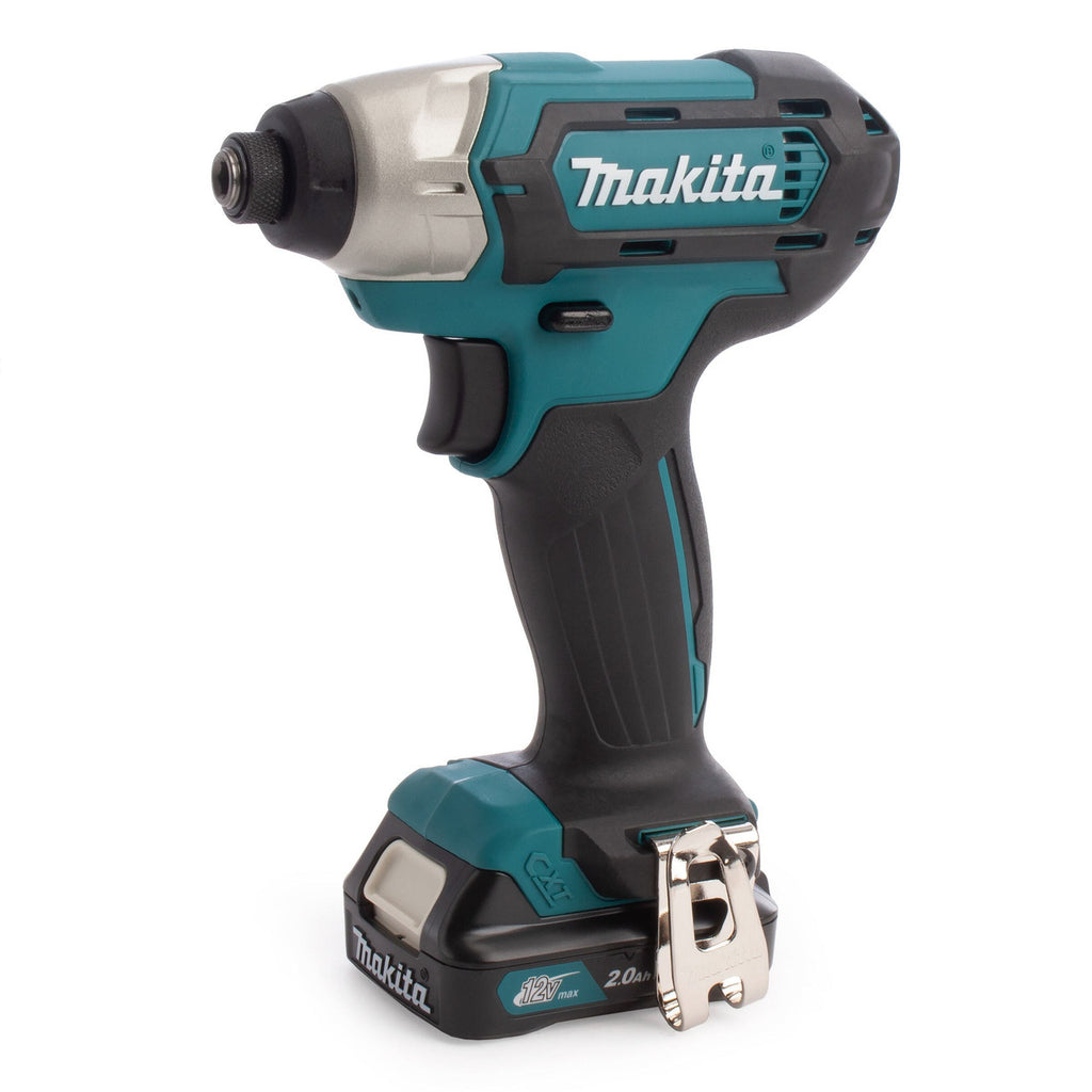 Makita CLX224AJ CXT 12Vmax Drill Driver & Impact Driver Twin Pack (2 x 2.0Ah Batteries)