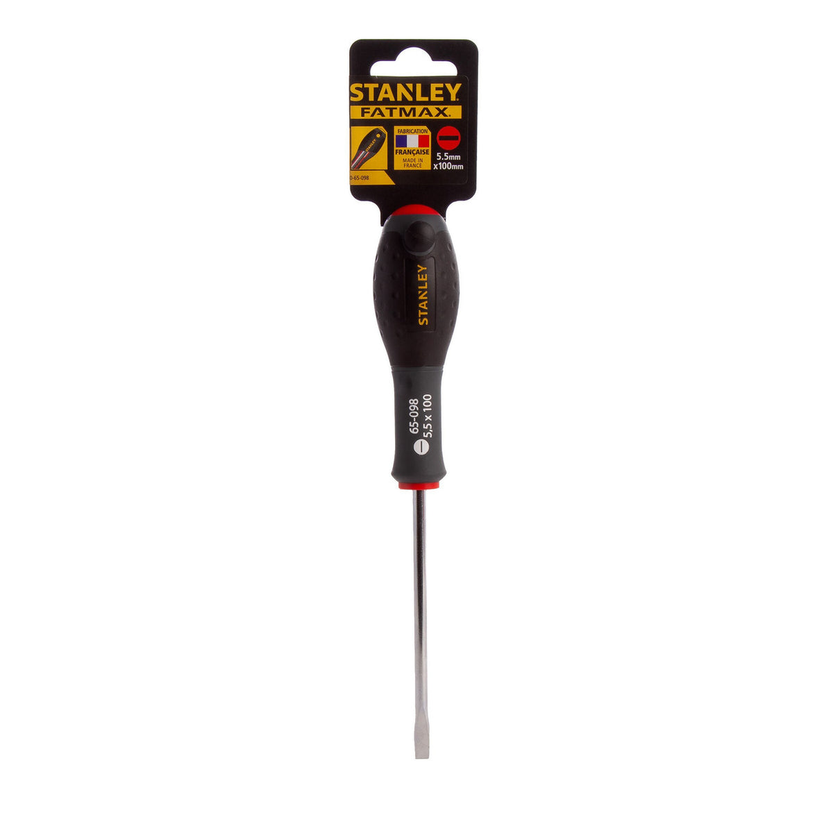 Stanley 0-65-098 FatMax Flared Screwdriver 5.5 x 100mm