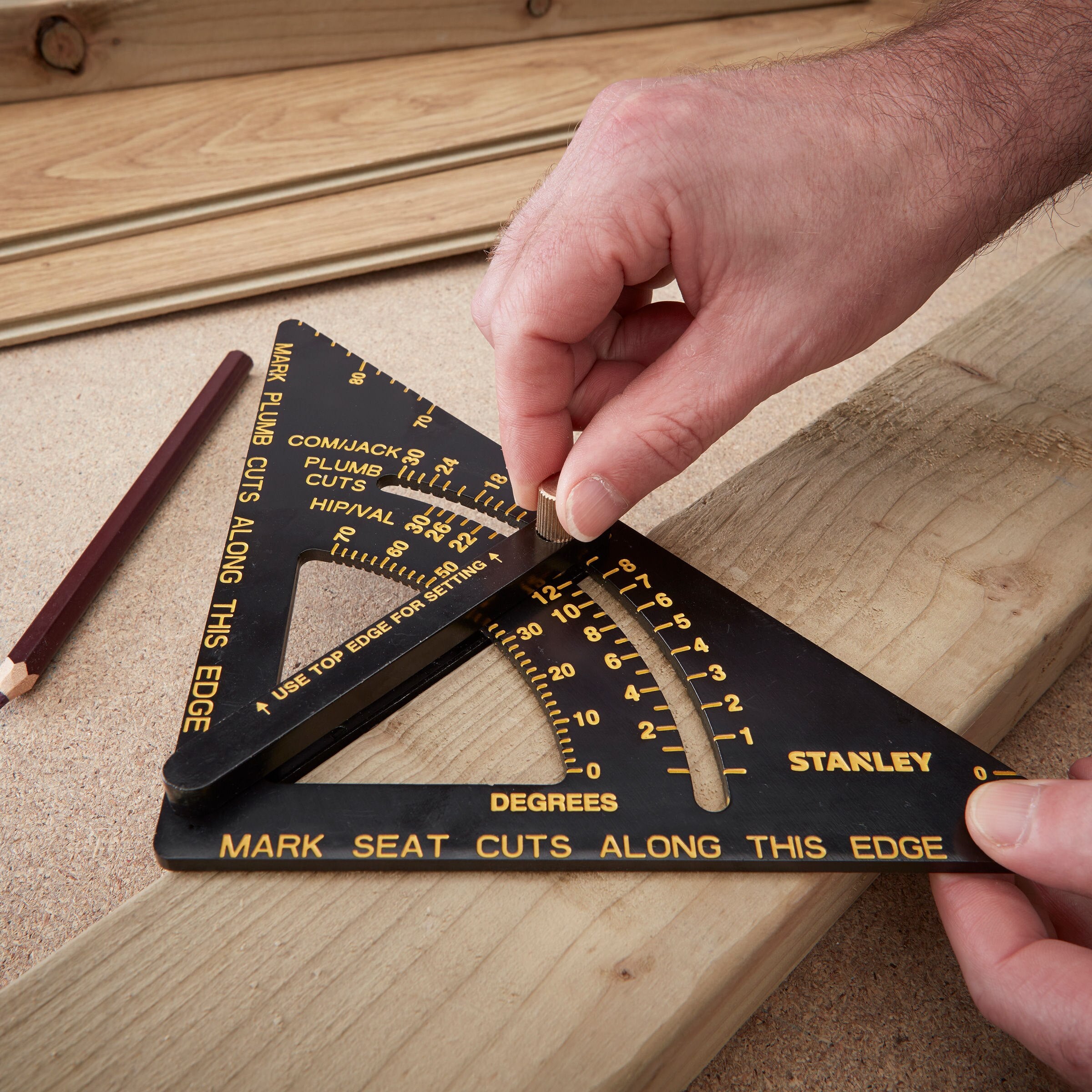 Stanley 46-053 Adjustable Quick Square 190mm