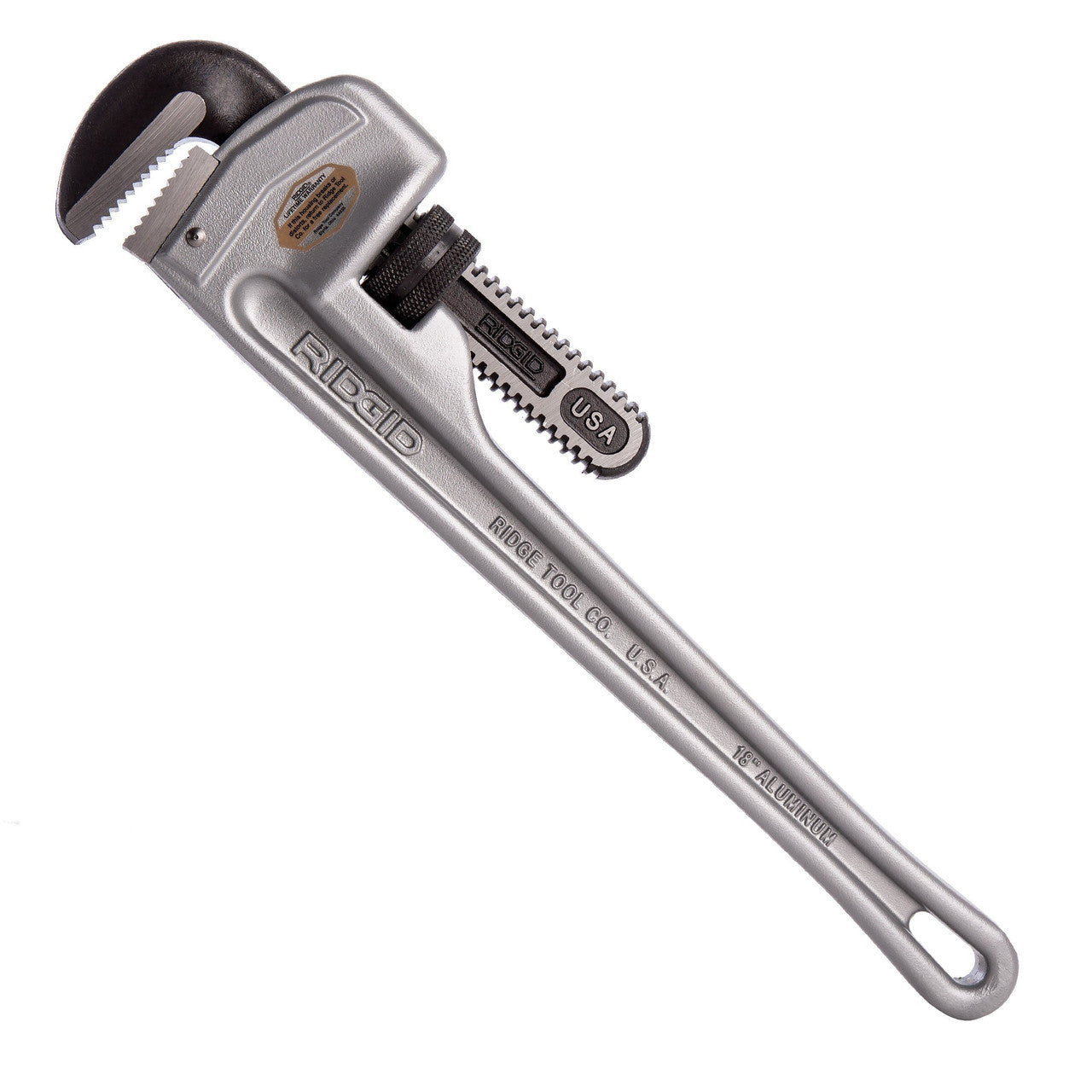 Ridgid Model 818 Aluminium Straight Pipe Wrench 18" / 450mm