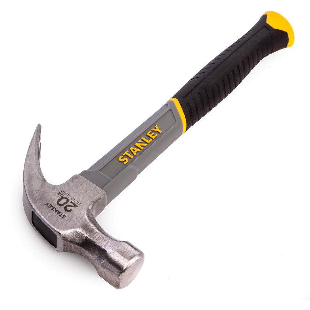 Stanley STHT0-51310 Curve-Claw Fibreglass Hammer 20oz
