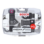 Bosch 2608664622 Starlock Electrician & Drywall Multi-Tool Blade Set (6 Piece)