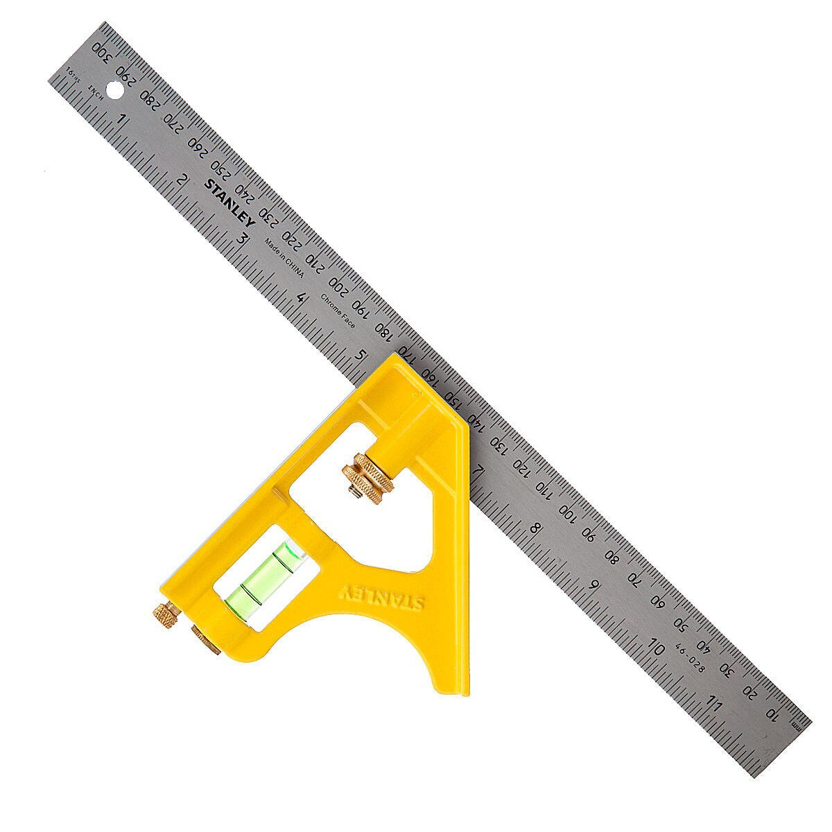Stanley 2-46-028 Die Cast Combination Square 12in / 300mm