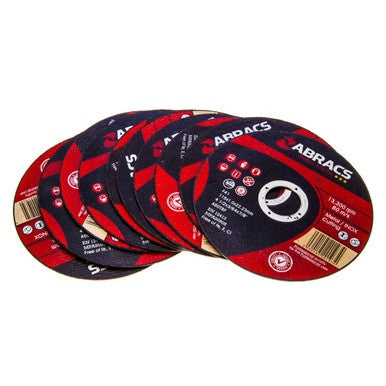 Abracs PFET11510FI Proflex Flat Extra Thin INOX Cutting Disc 115 x 1 x 22mm (Pack of 100)
