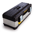 Stanley 1-95-620 Galvanised Metal / Plastic Toolbox 26 Inch