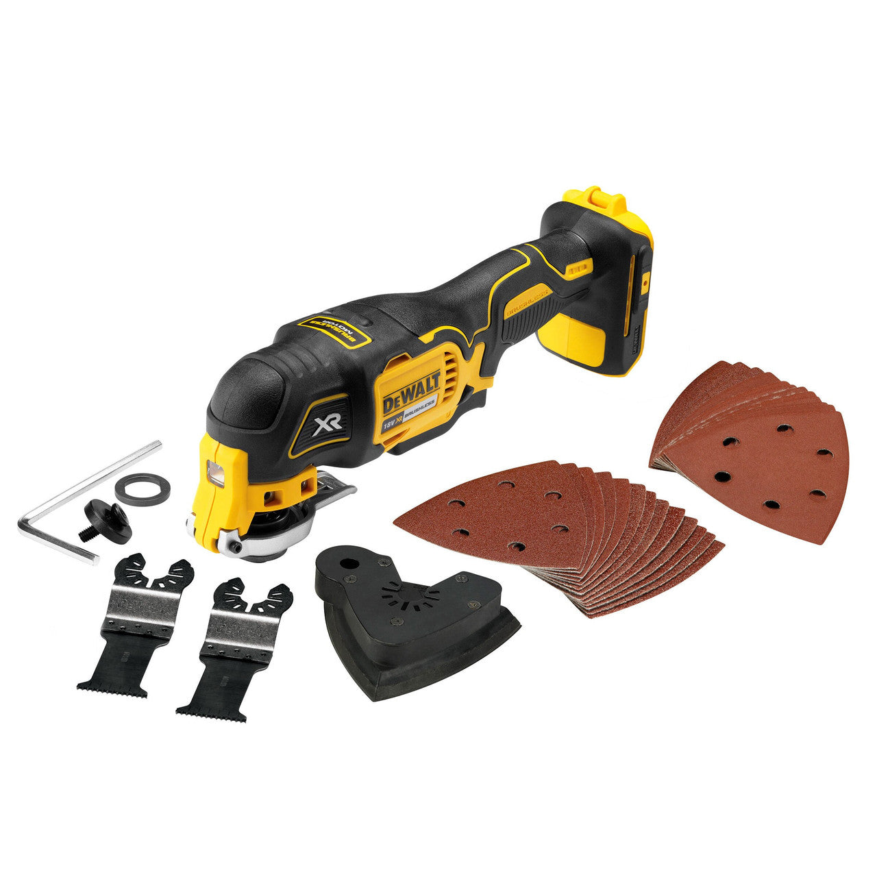 Dewalt DCS355N XR 18V Brushless Multi-Tool with Accessory Set (Body Only)