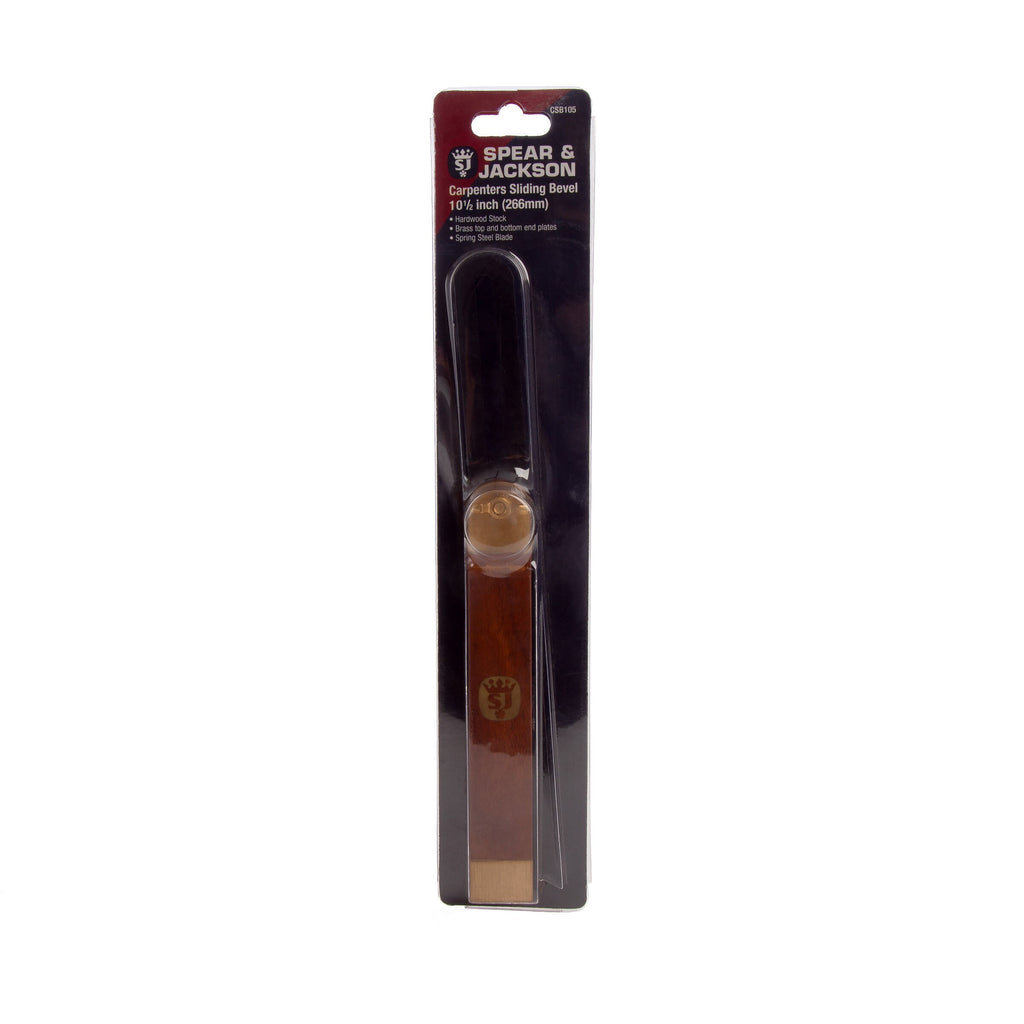 Spear & Jackson CSB105 Carpenters Sliding Bevel 10.5in / 266mm