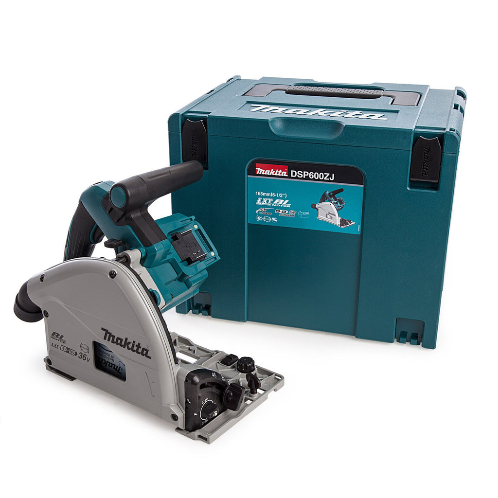 Makita DSP600ZJ LXT 36V Plunge Cut Saw in Makpac Case 165mm (Body Only)