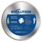 Evolution M355TCT-66CS TCT Mild Steel Cutting Chop Saw Blade 355 x 25mm x 66T