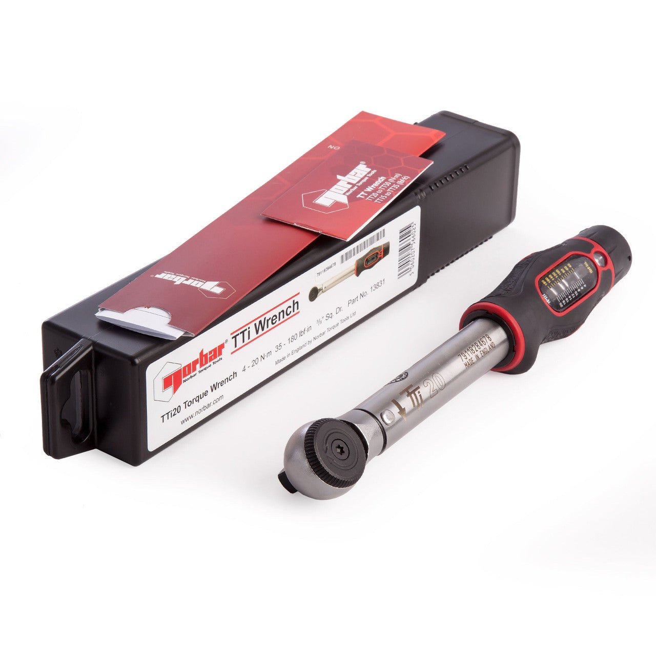 Norbar 13831 TTi20 Torque Wrench 4 - 20 Nm 3/8"