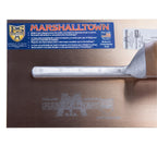 Marshalltown MPB145GDH Gold Stainless Steel Finishing Trowel 14" x 5"