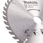 Makita D-03349 Circular Saw Blade for Wood 165 x 20mm x 40T