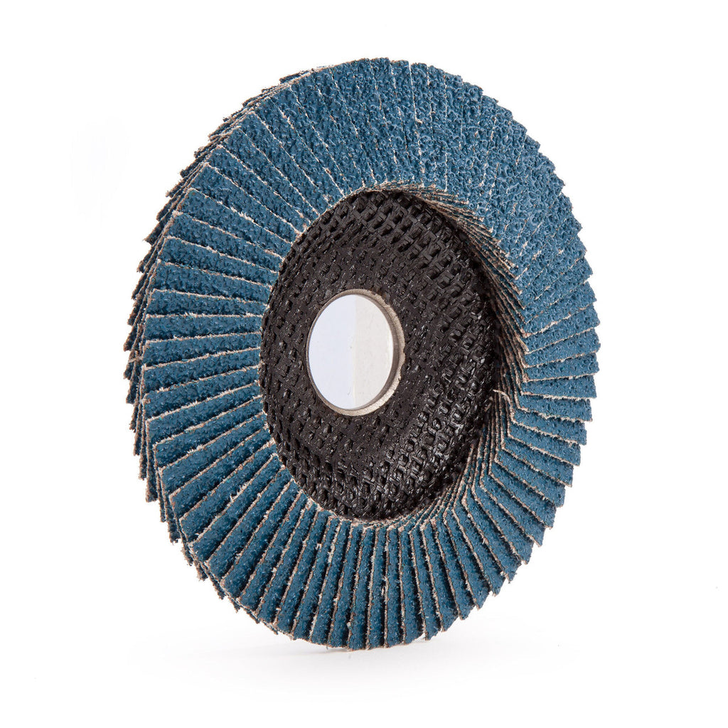 Abracs ABFZ115B040 Pro Zirconium Flap Disc 40 Grit x 115mm (Pack of 5)