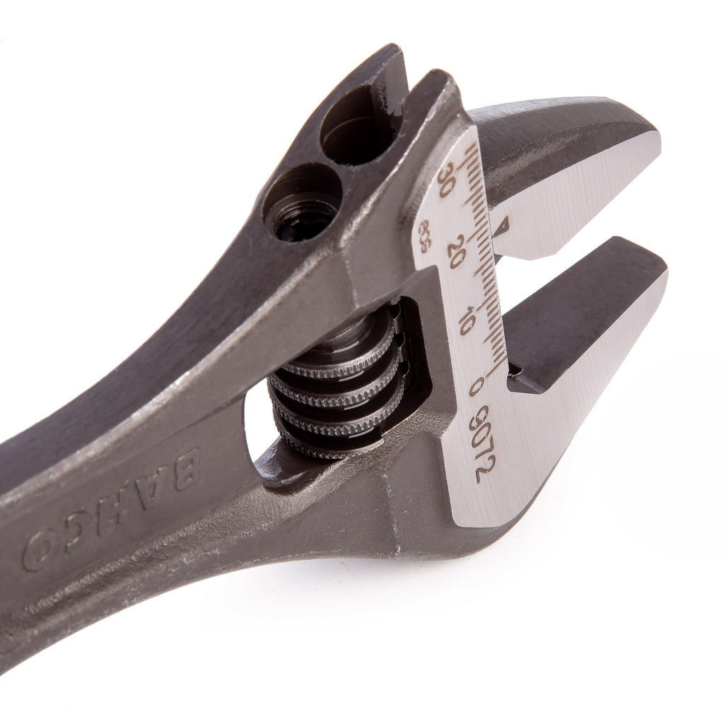 Bahco 9072 Adjustable Wrench 10in / 257mm - 31mm Jaw Capacity