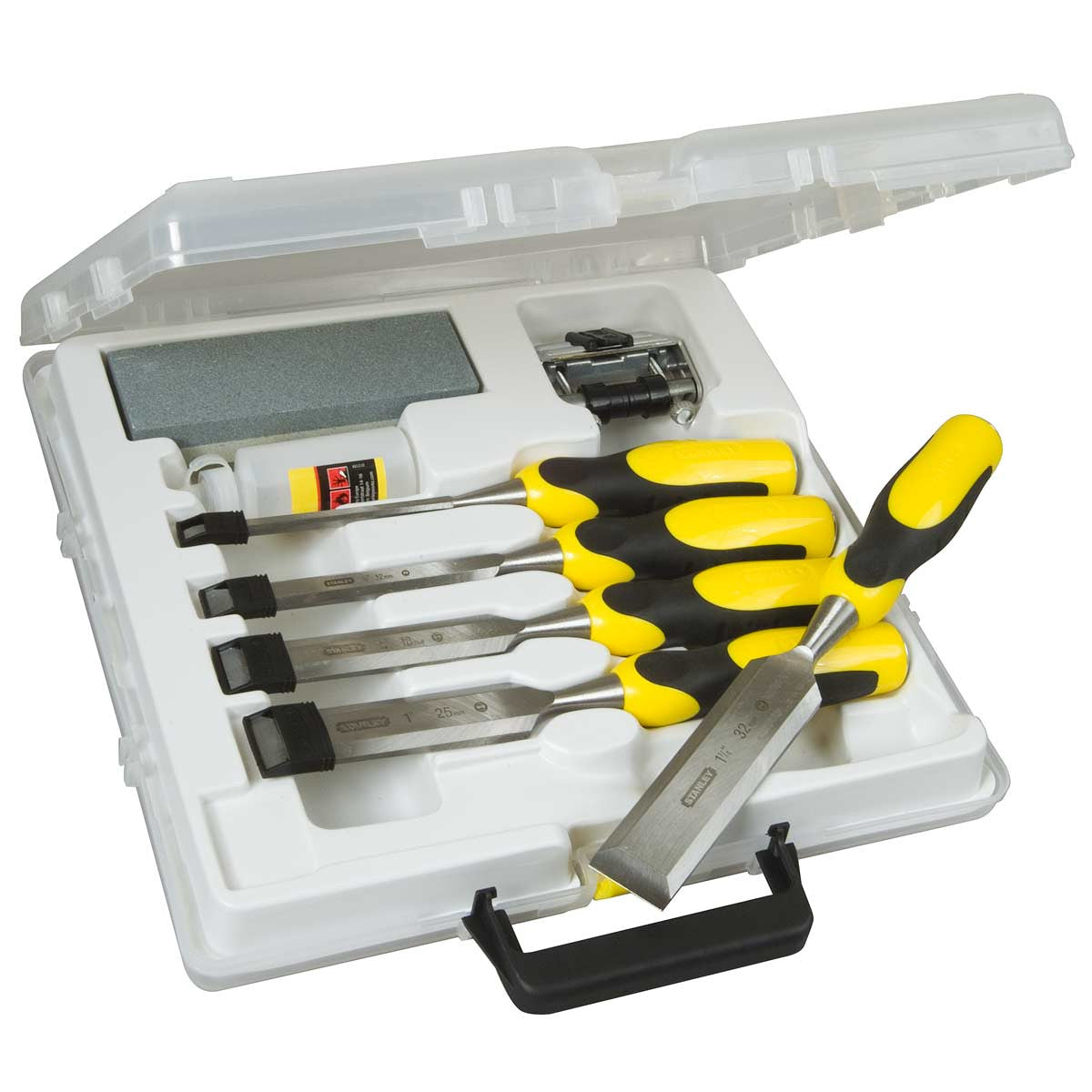 Stanley 5-16-421 Dynagrip Wood Chisel Set (5 Piece)