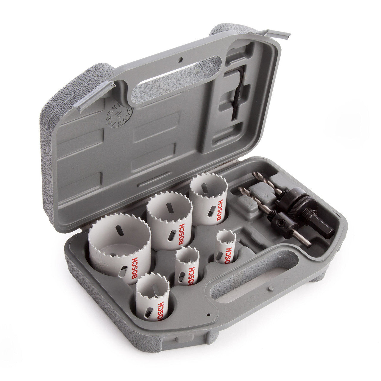 Bosch 2608580803 HSS Bi-Metal Hole Saw Set for Plumbers 19 - 57mm (9 Piece)
