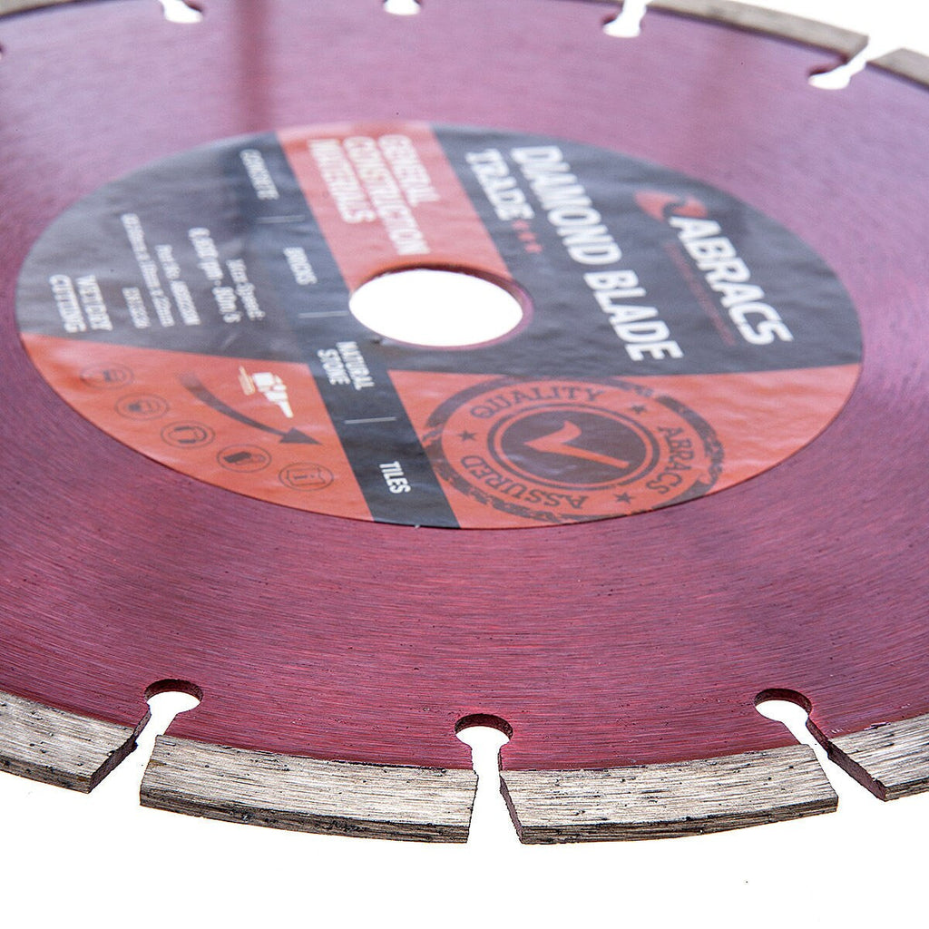 Abracs ABDD230M Trade General Purpose Diamond Blade 230 x 10 x 22mm
