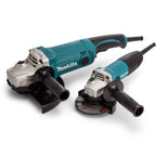Makita DK0056Z1 Angle Grinder Twin Pack - GA9050 230mm + GA4530R 115mm (110V)