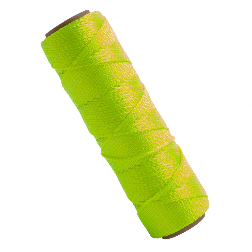 Marshalltown M632 Braided Nylon Brick Line Fluorescent Yellow 250' / 76m