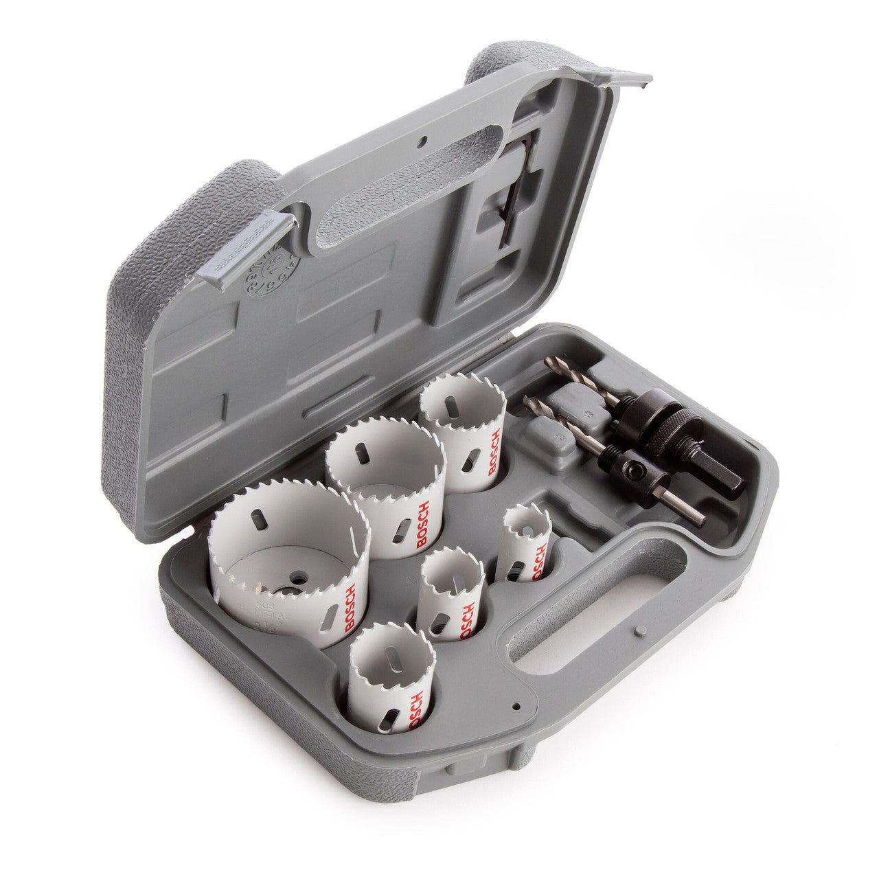 Bosch 2608580804 HSS Bi-Metal Hole Saw Set for Electricians 20 - 64mm (9 Piece)