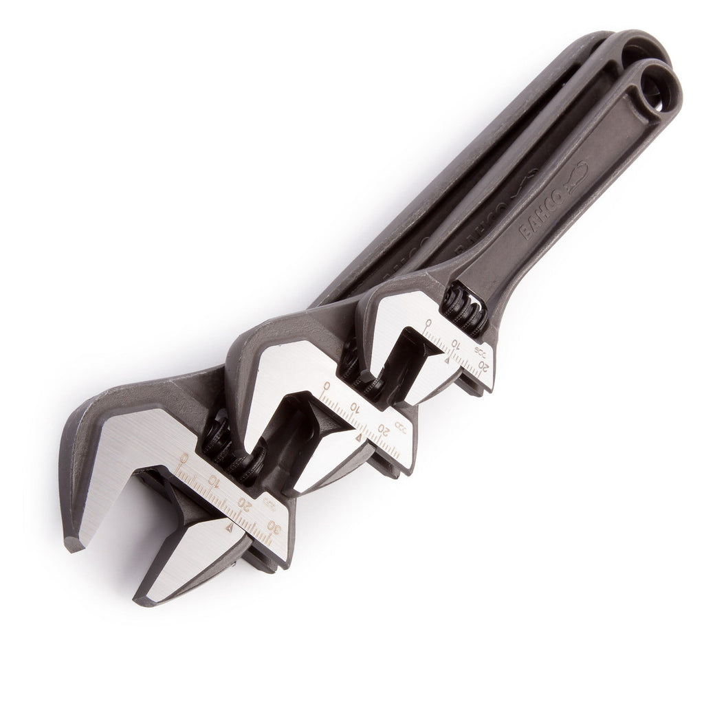Bahco ADJUST3 80 Series Adjustable Wrench Set (3 Piece)