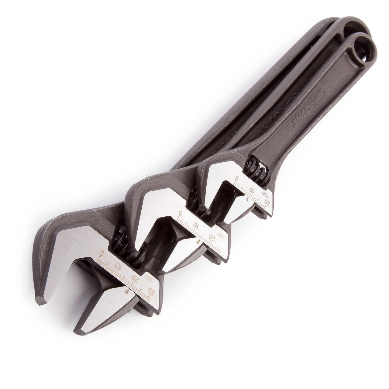Bahco ADJUST3 80 Series Adjustable Wrench Set (3 Piece)