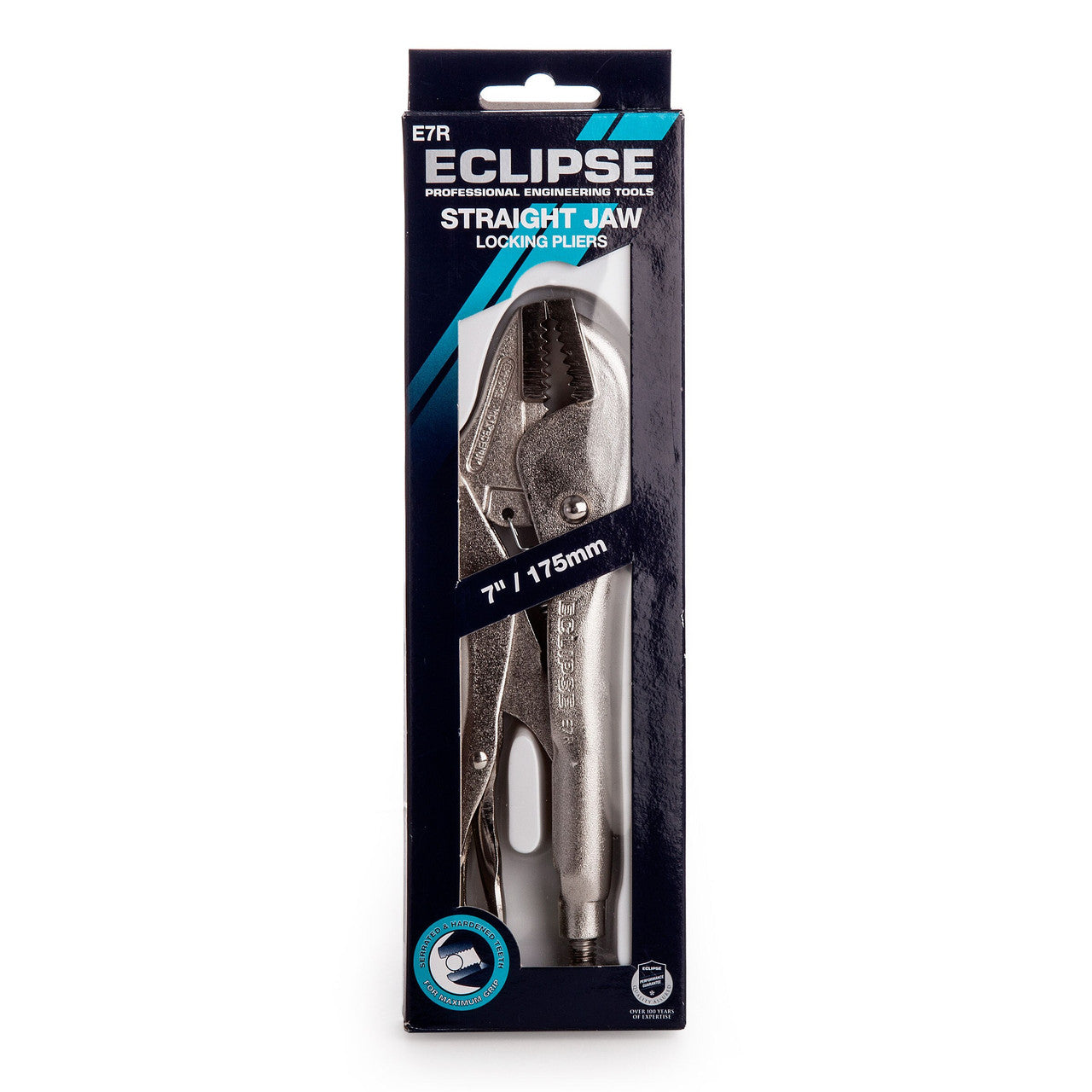 Eclipse E7R Straight Jaw Locking Plier 7” / 175mm